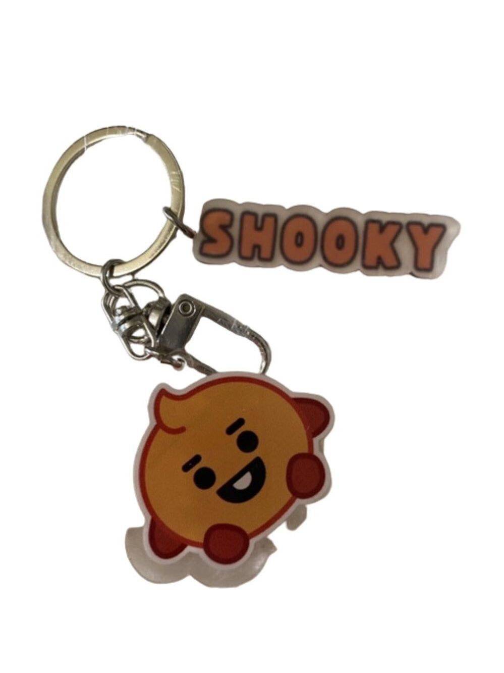 BTS 21 BT21 BTS21 " SHOOKY " Keychain Bag Charm. Trending Fashion Accessories‎